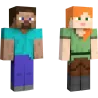 Autocollant minecraft couple