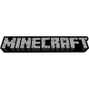 Autocollant minecraft texte