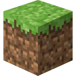 Autocollant minecraft cube