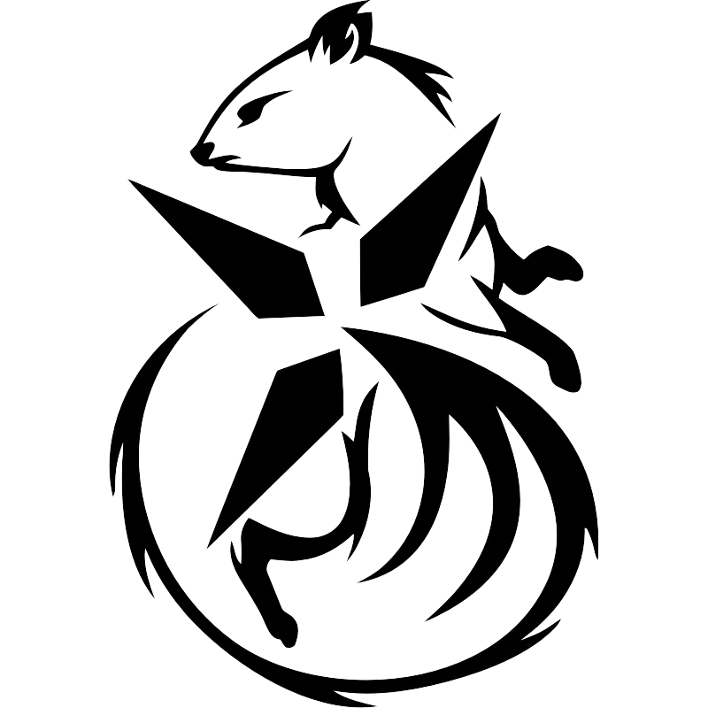 Sticker surfeur cercle