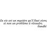 Citation la vie gandhi