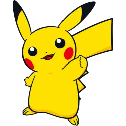 Sticker pokemon pikachu