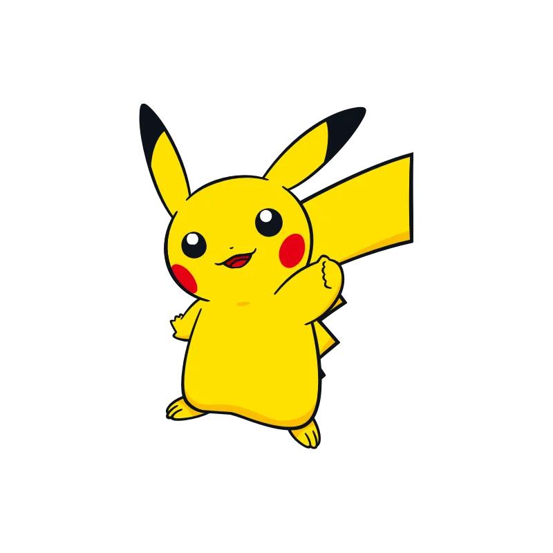 Sticker pokemon pikachu