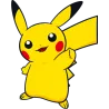 Sticker pokemon pikachu