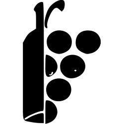 Bouteille et Grappe