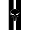 Sticker deco capot punisher 2