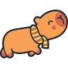 capybara echarpe