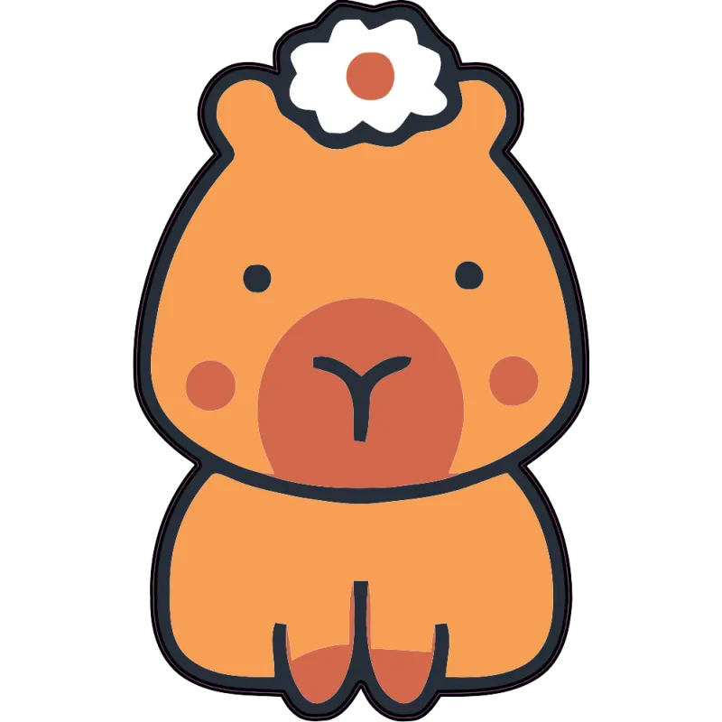 capybara fleur