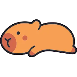 capybara allongé