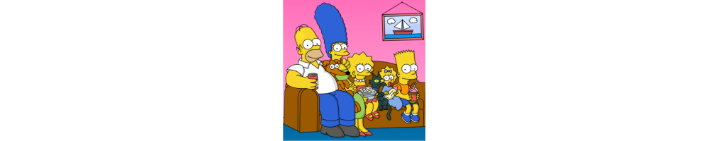 Sticker et autocollant simpsons couleur