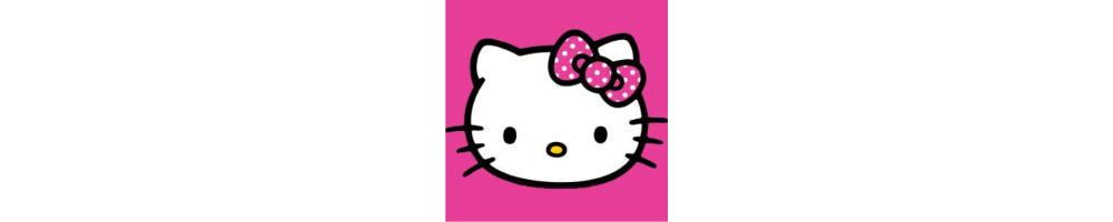 Sticker et autocollant Hello kitty couleur