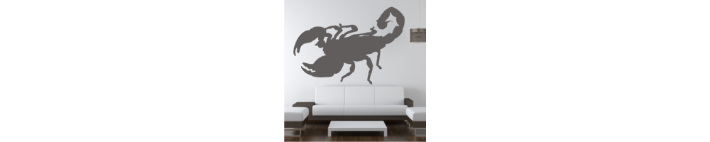 Sticker et autocollant Scorpion