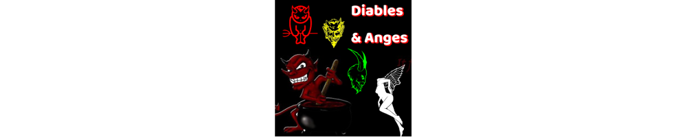 Stickers et autocollant diable et anges