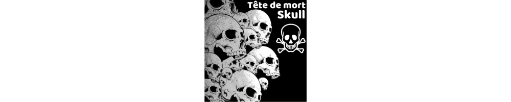 Sticker et autocollant skulls et tête de mort