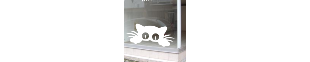 Stickers et autocollant chats