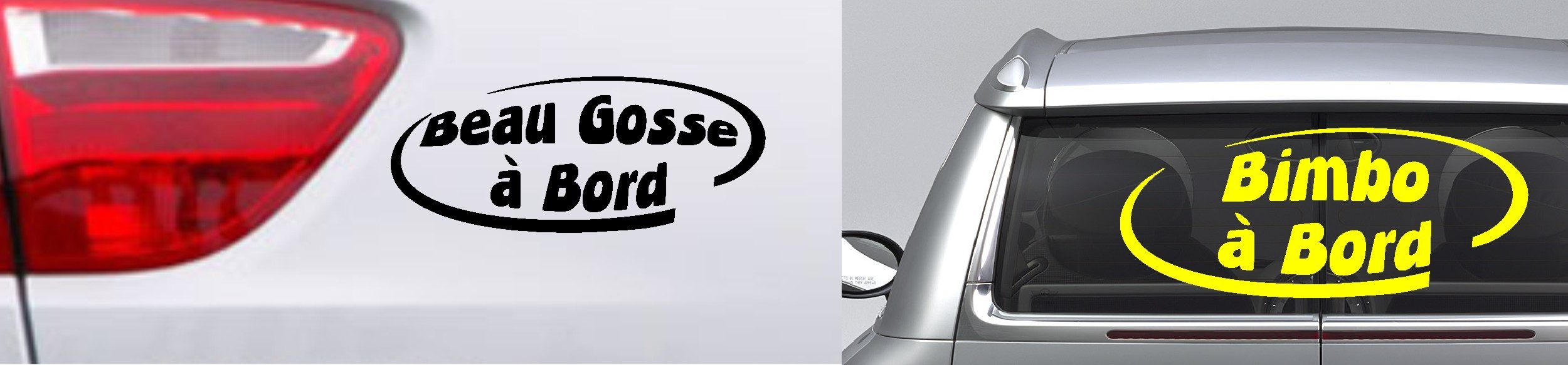 Stickers Humour Auto