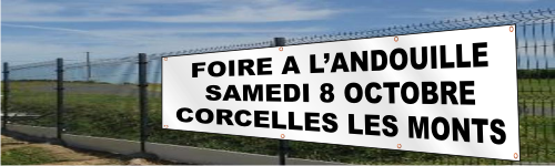Banderole évènementielle